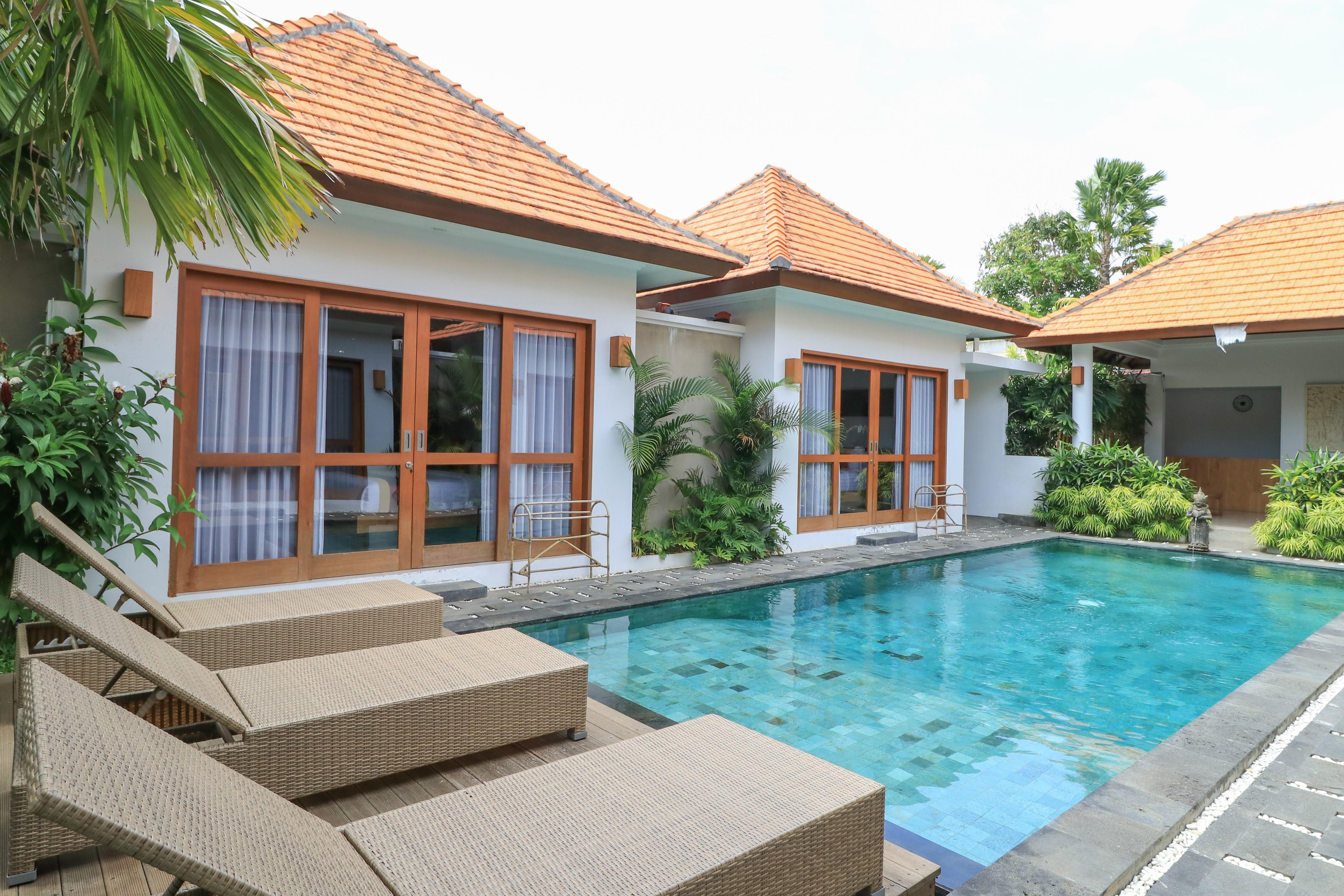 Mella Villas Jimbaran Kuta Selatan ภายนอก รูปภาพ